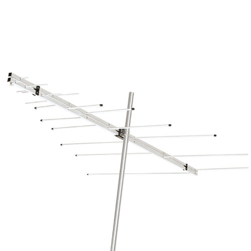 Antena Externa Log Periódica LVU-12 VHF UHF HDTV FM